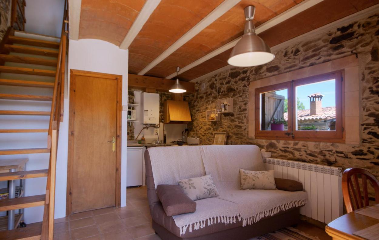 Apartamento Duplex Rural Con Chimenea Y Vistas Panoramicas Desde La Cama Sant Marti Sacalm Kültér fotó