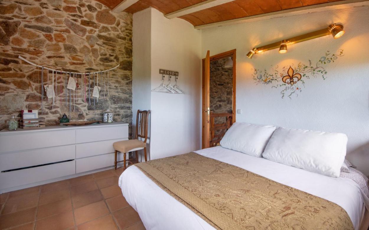 Apartamento Duplex Rural Con Chimenea Y Vistas Panoramicas Desde La Cama Sant Marti Sacalm Kültér fotó