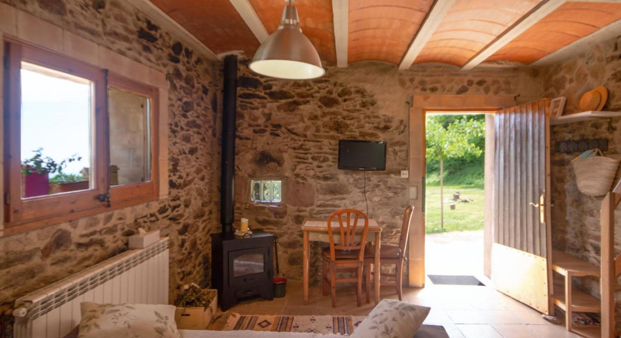 Apartamento Duplex Rural Con Chimenea Y Vistas Panoramicas Desde La Cama Sant Marti Sacalm Kültér fotó