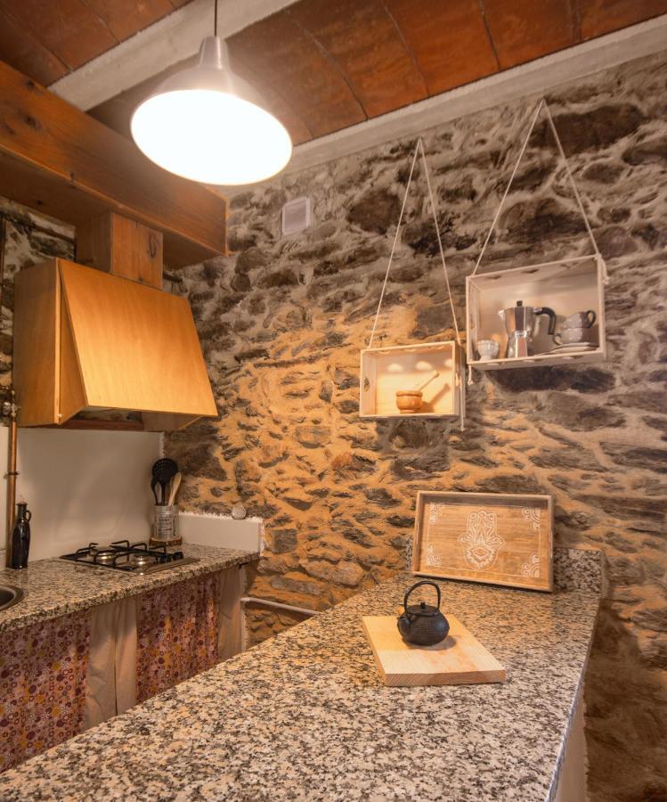 Apartamento Duplex Rural Con Chimenea Y Vistas Panoramicas Desde La Cama Sant Marti Sacalm Kültér fotó